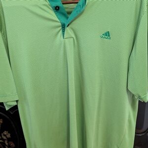 Adidas Green Performance Polo Shirt